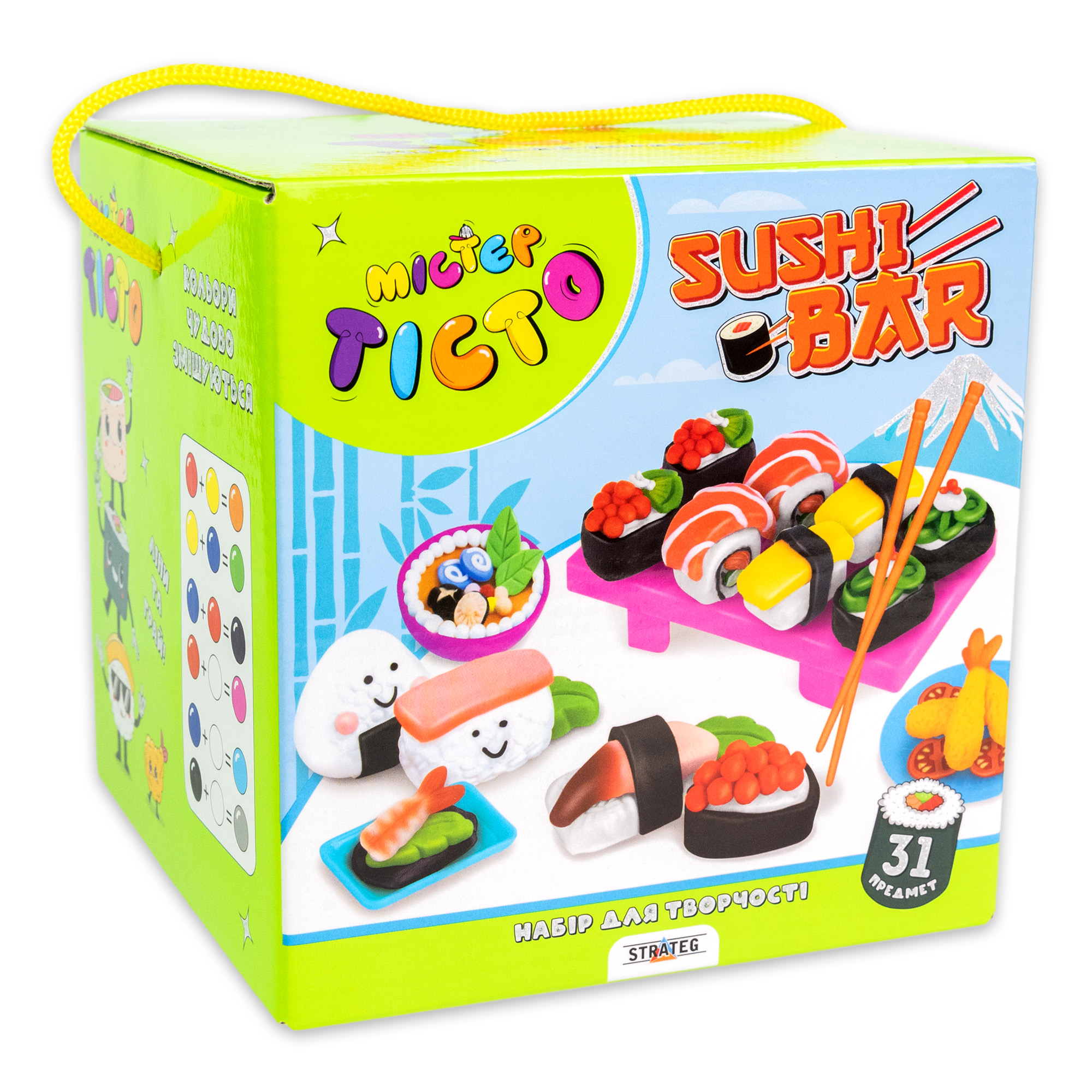 Creative set Mr. Dough Sushi Bar Strateg in Ukrainian (41013)