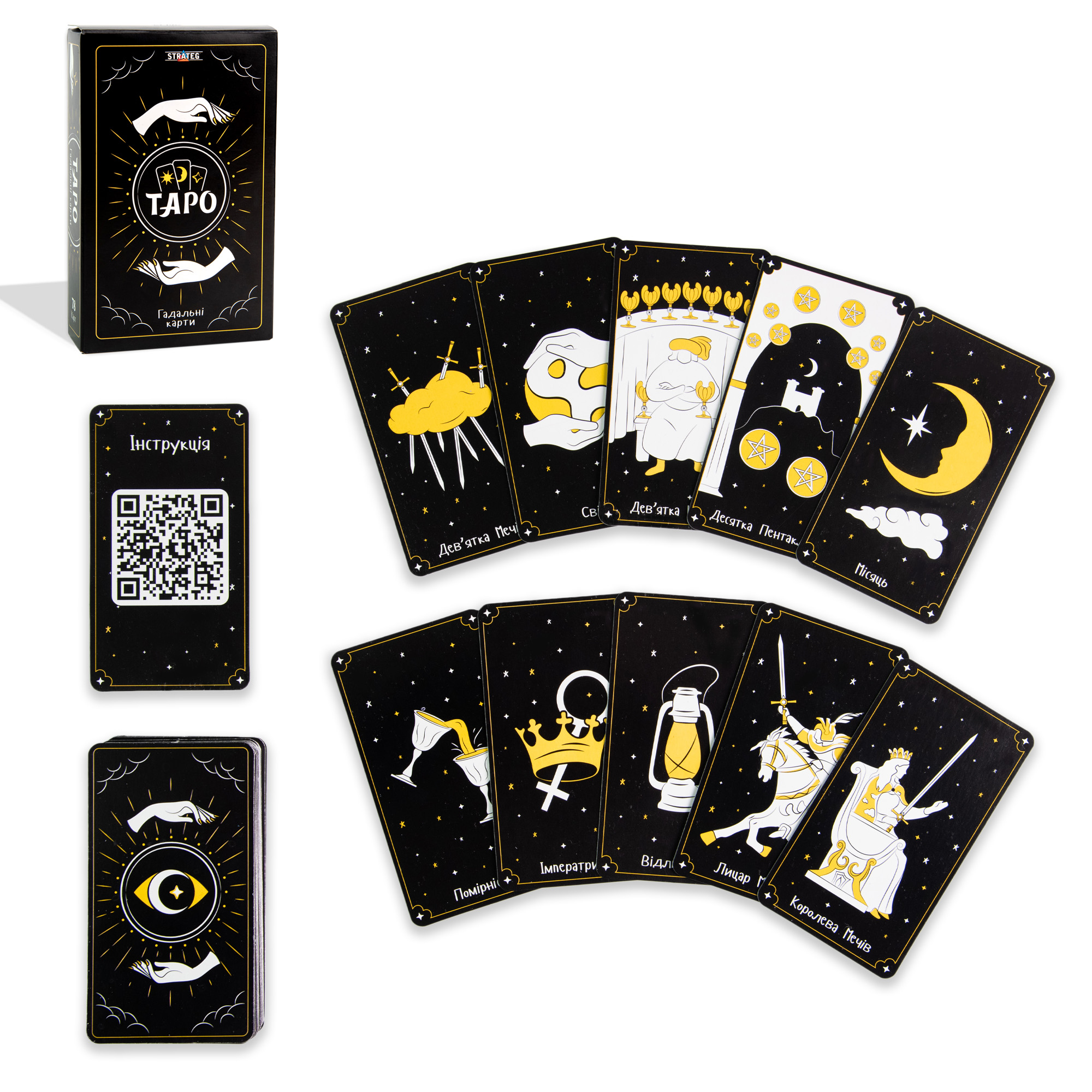 Tarot cards Strateg Tarot 78pcs/each (30483)