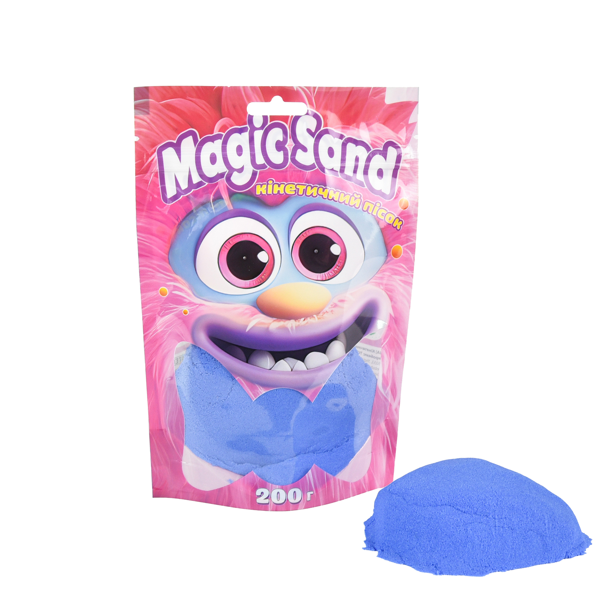 Kinetic sand Strateg Magic sand in a bag 39401-9 blue, 0.200 kg