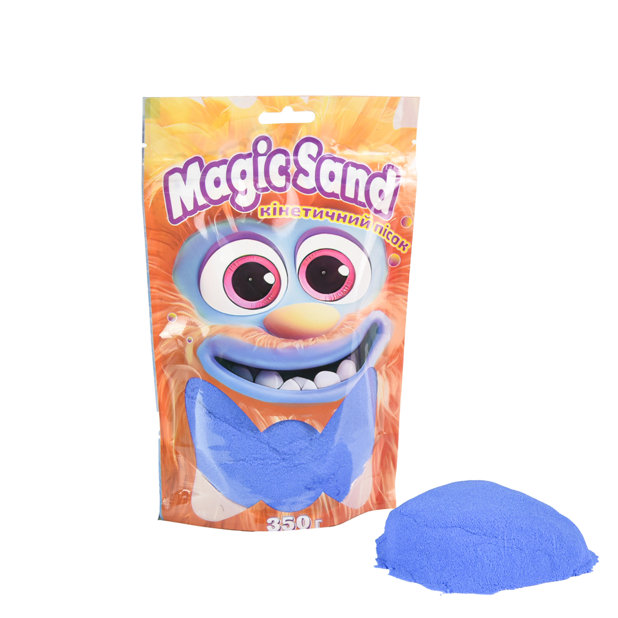 Kinetic sand Strateg Magic sand in a bag 39402-9 blue, 0.350 kg