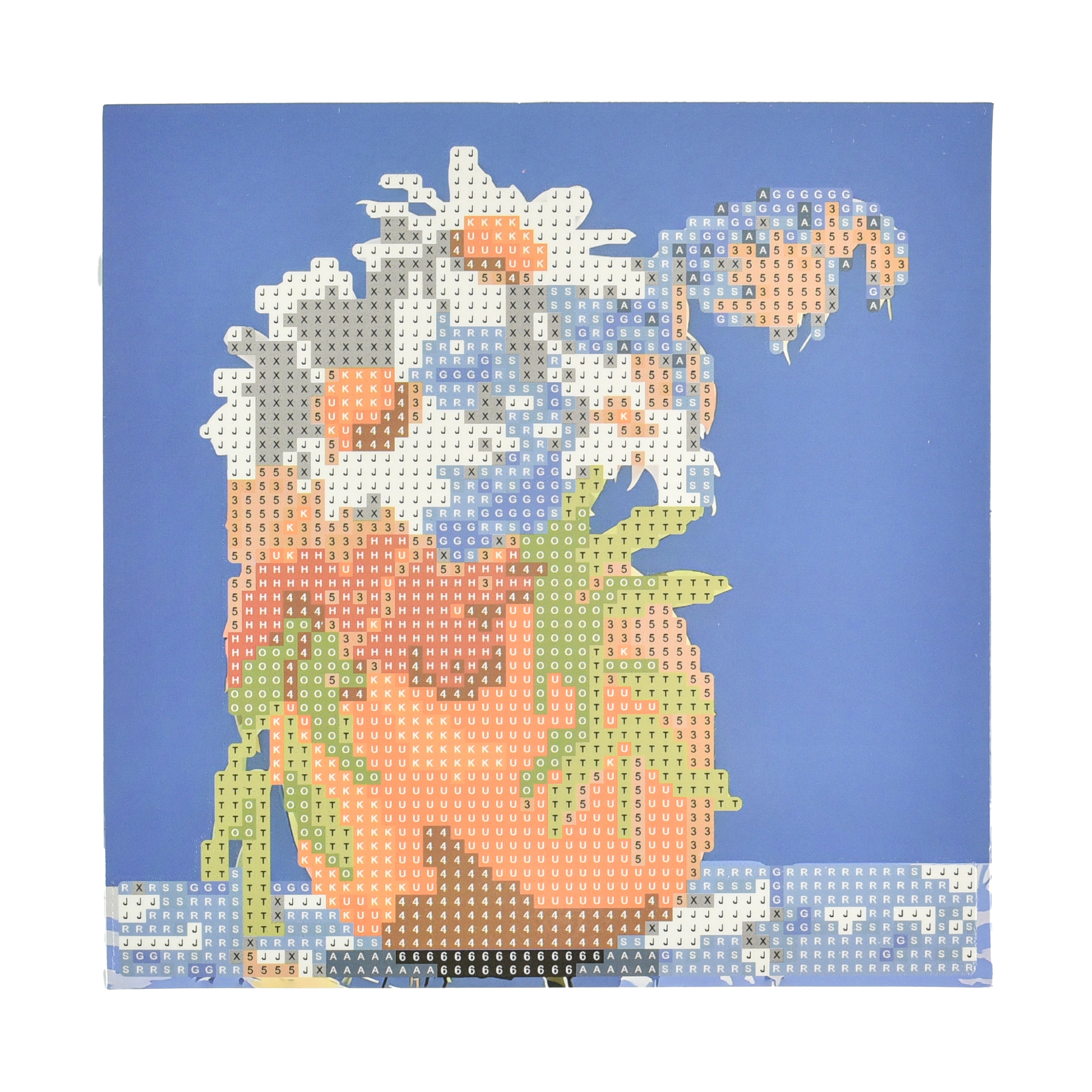 Алмазная мозаика Strateg ПРЕМИУМ Осенний натюрморт на бумажной основе размером 18х18 см (JUB14401)