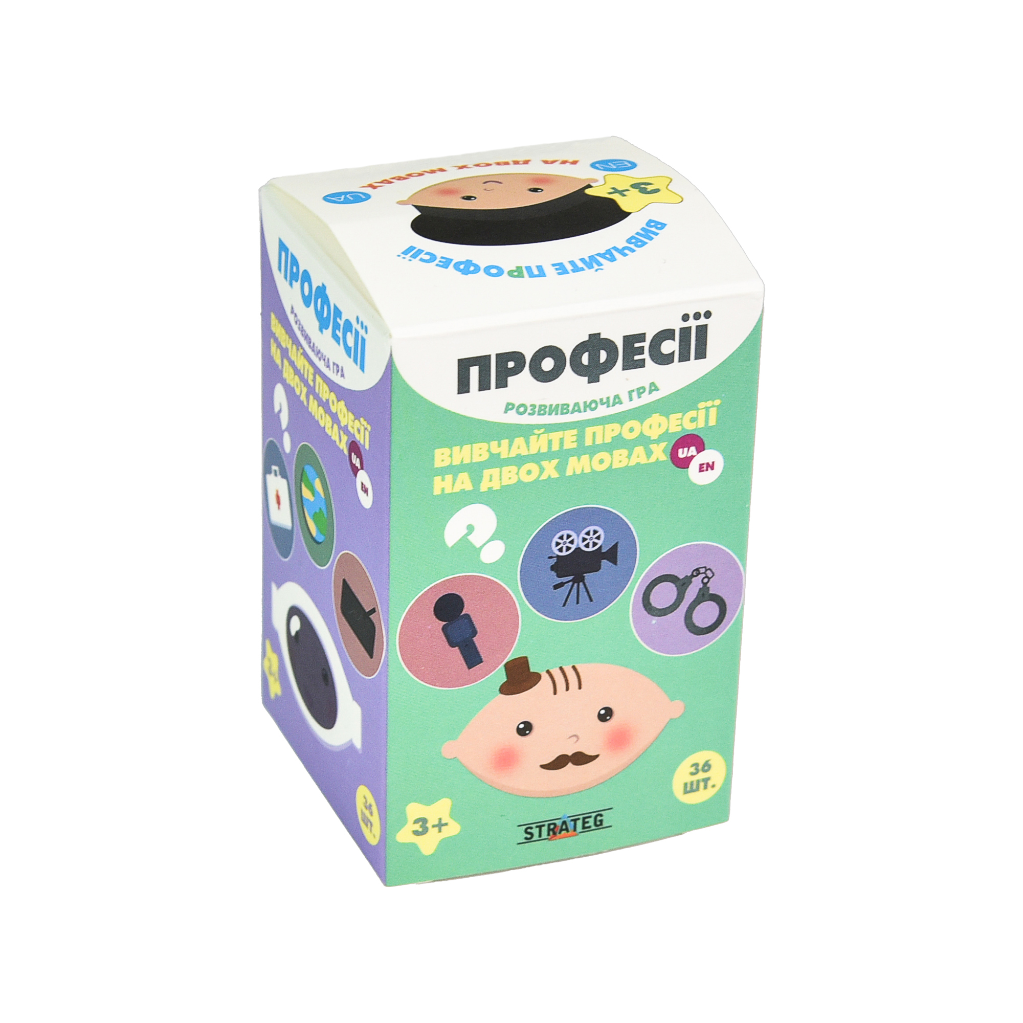 Board game Strateg Professions developing in Ukrainian (30773)
