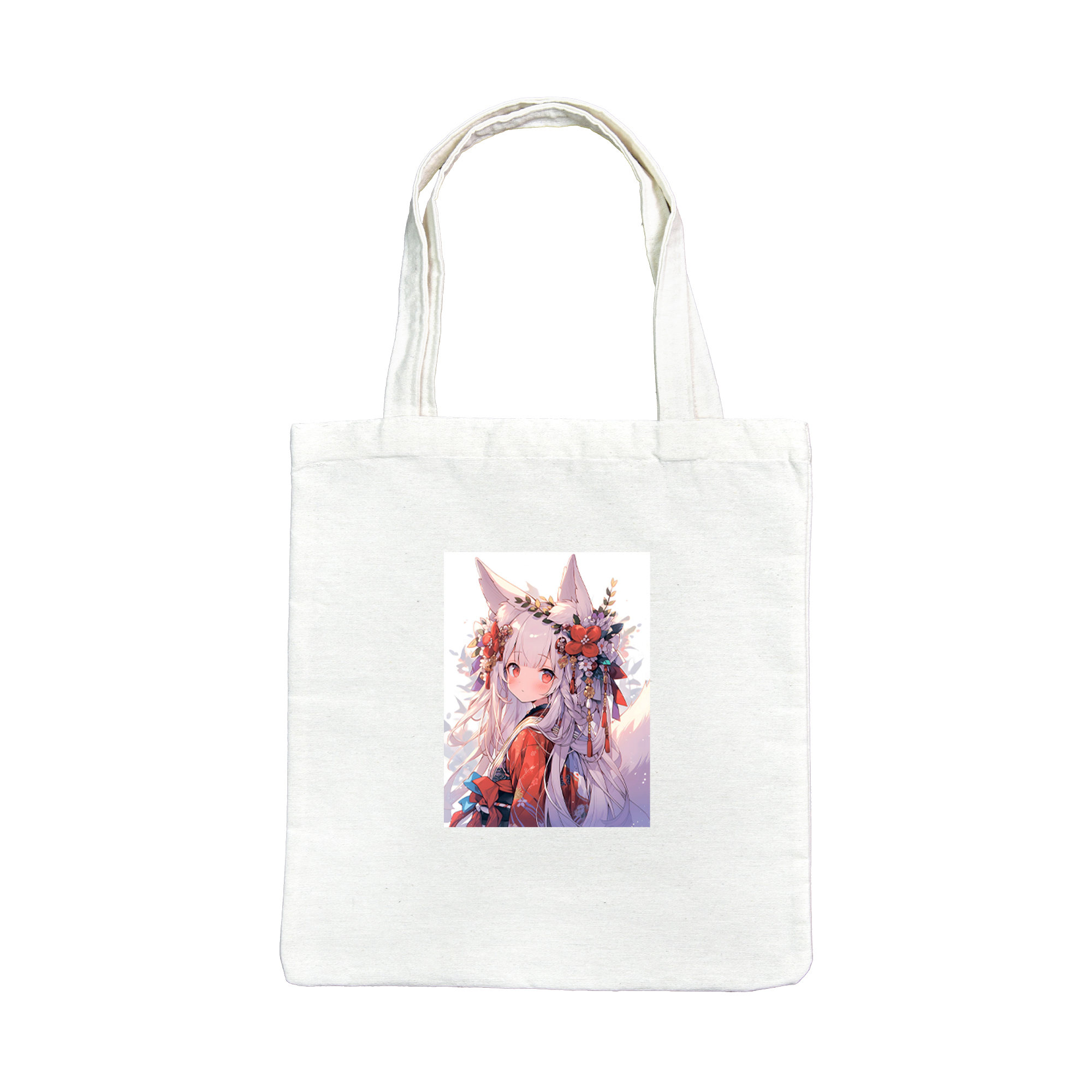 Kitsune Einkaufstasche mit DTF-Folie (60635)