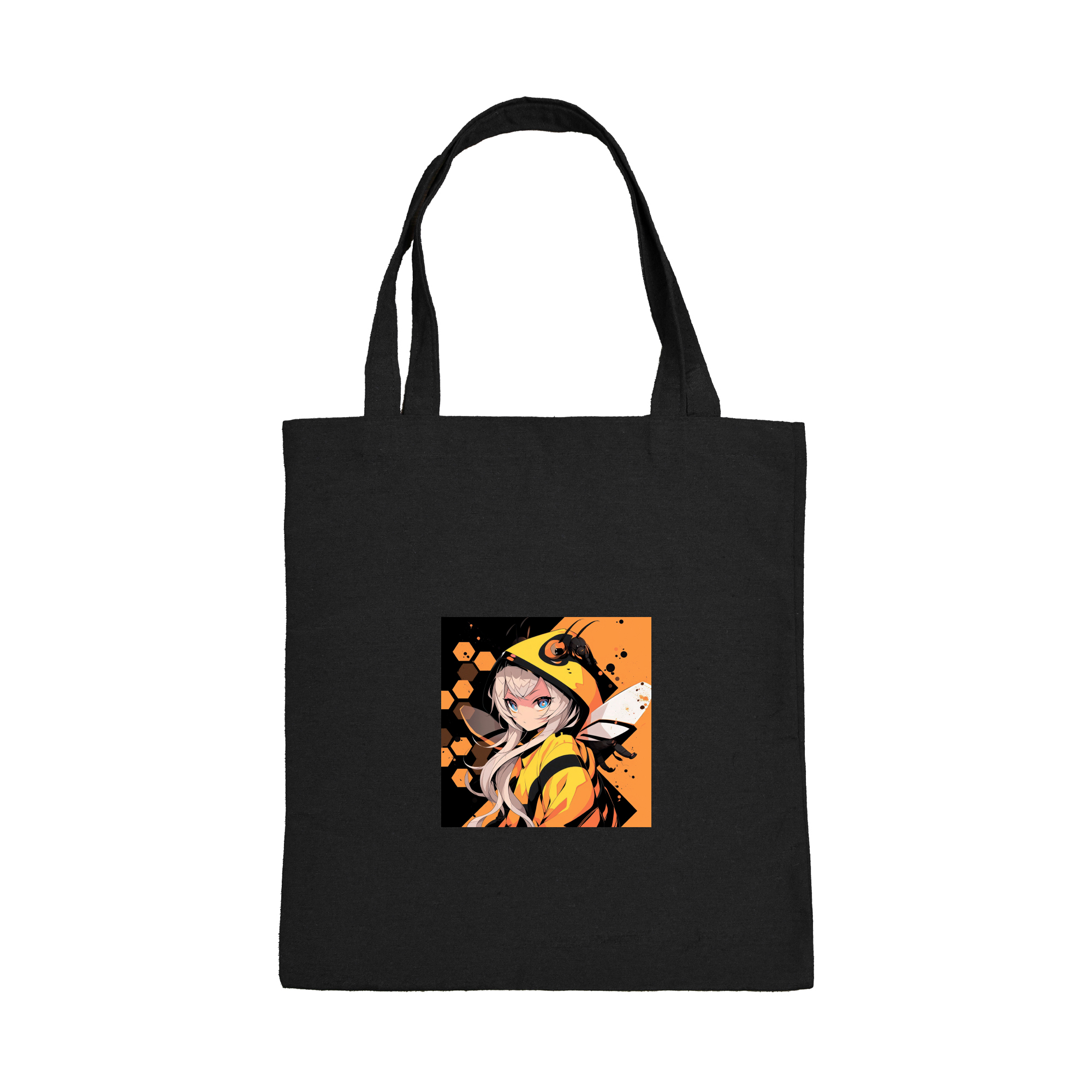 Shoppertasche „Anime-Charakter Biene“ mit DTF-Folie (60641)