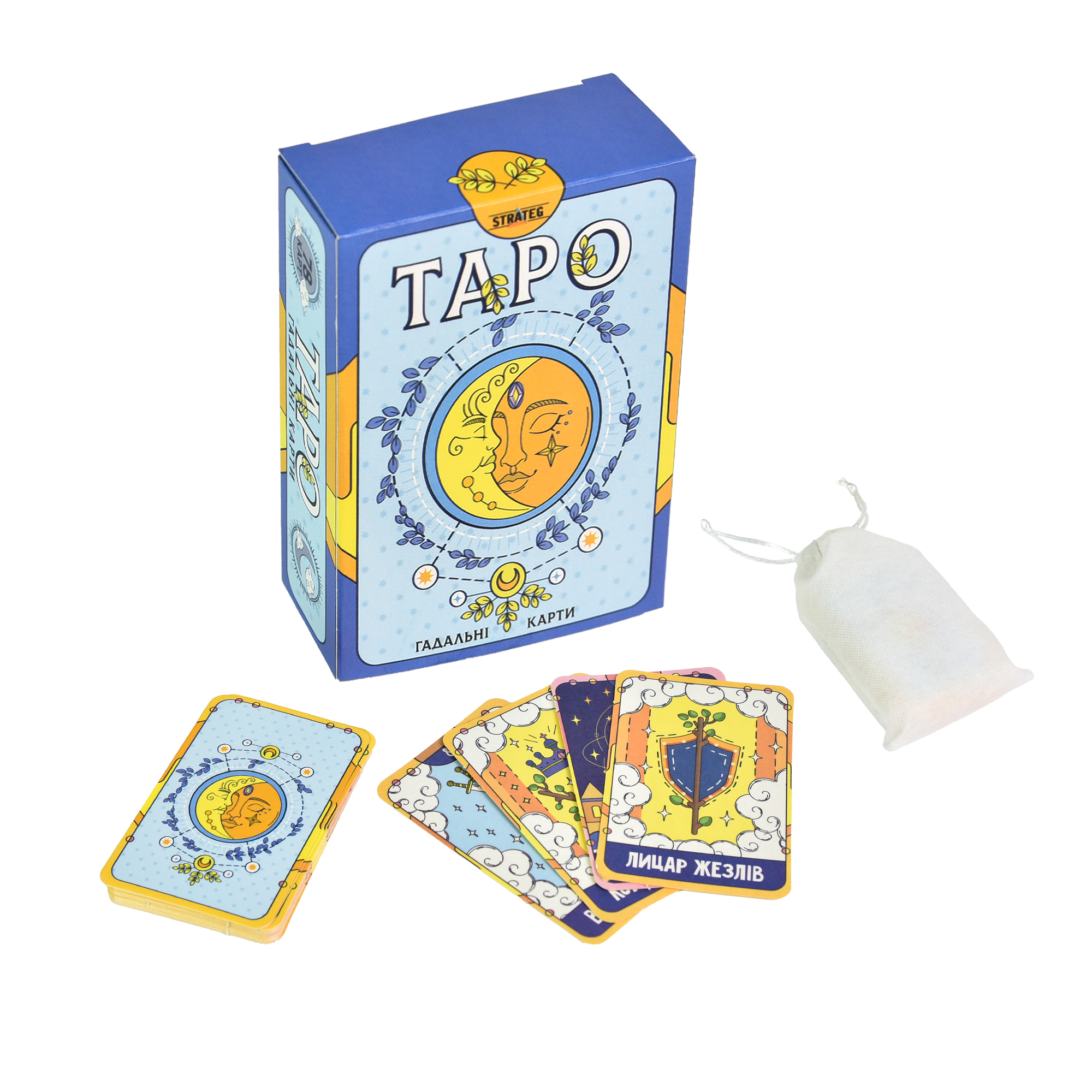 Brettspiel Strateg Tarot 78 Stück/Packung (30622)