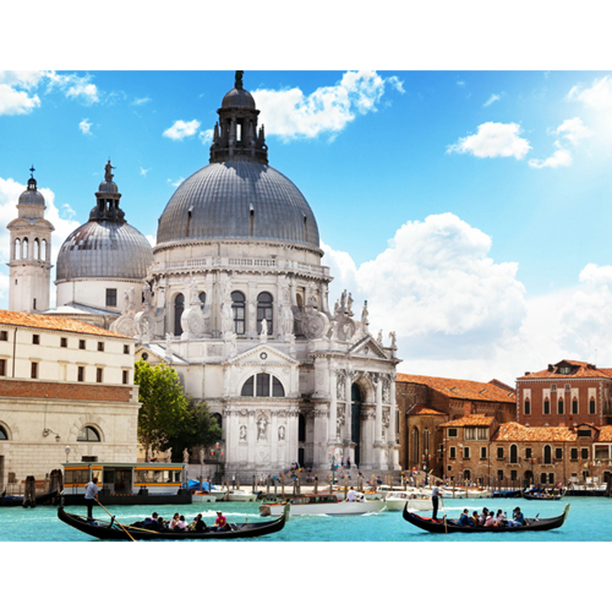 Diamond mosaic Strateg PREMIUM Cathedral of Santa Maria della Salute, size 40x50 cm (GC72541)