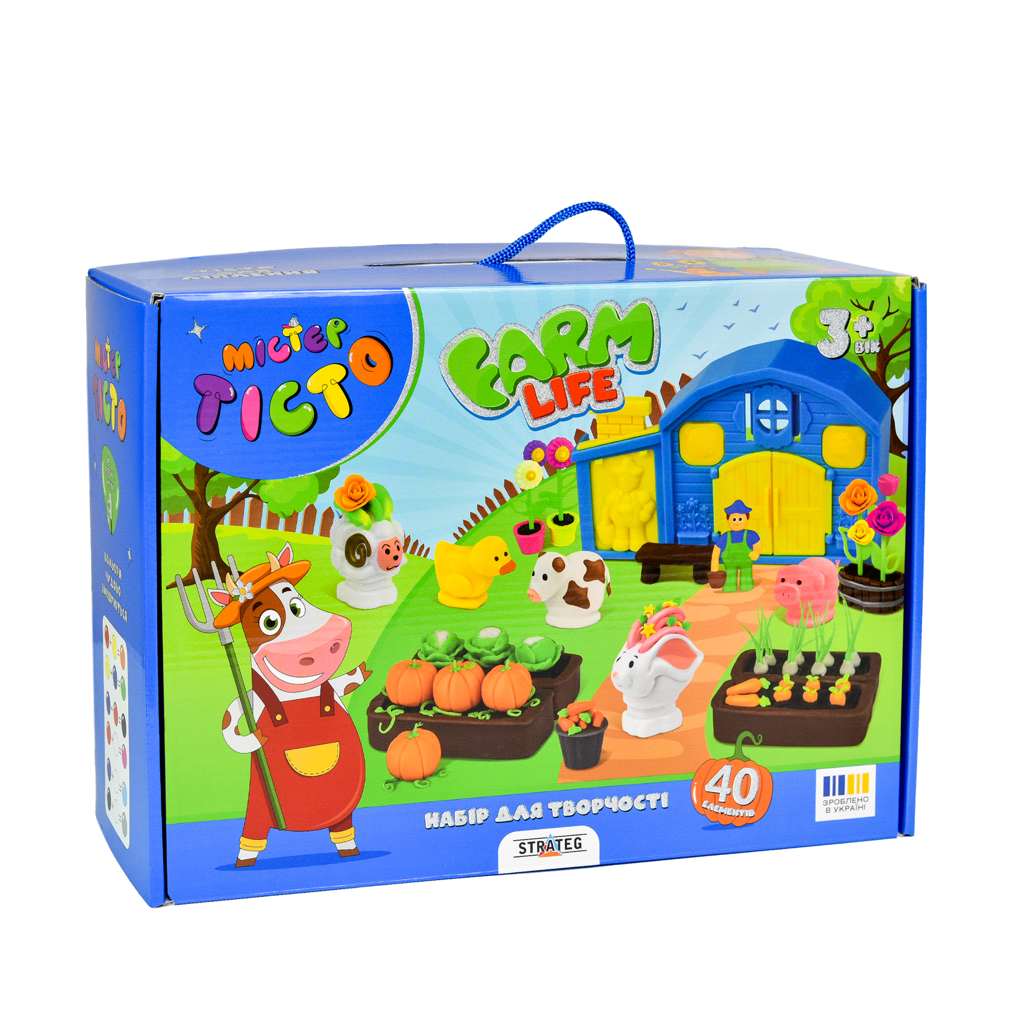 Mister dough Farm Life Strateg craft set in Ukrainian (41039)