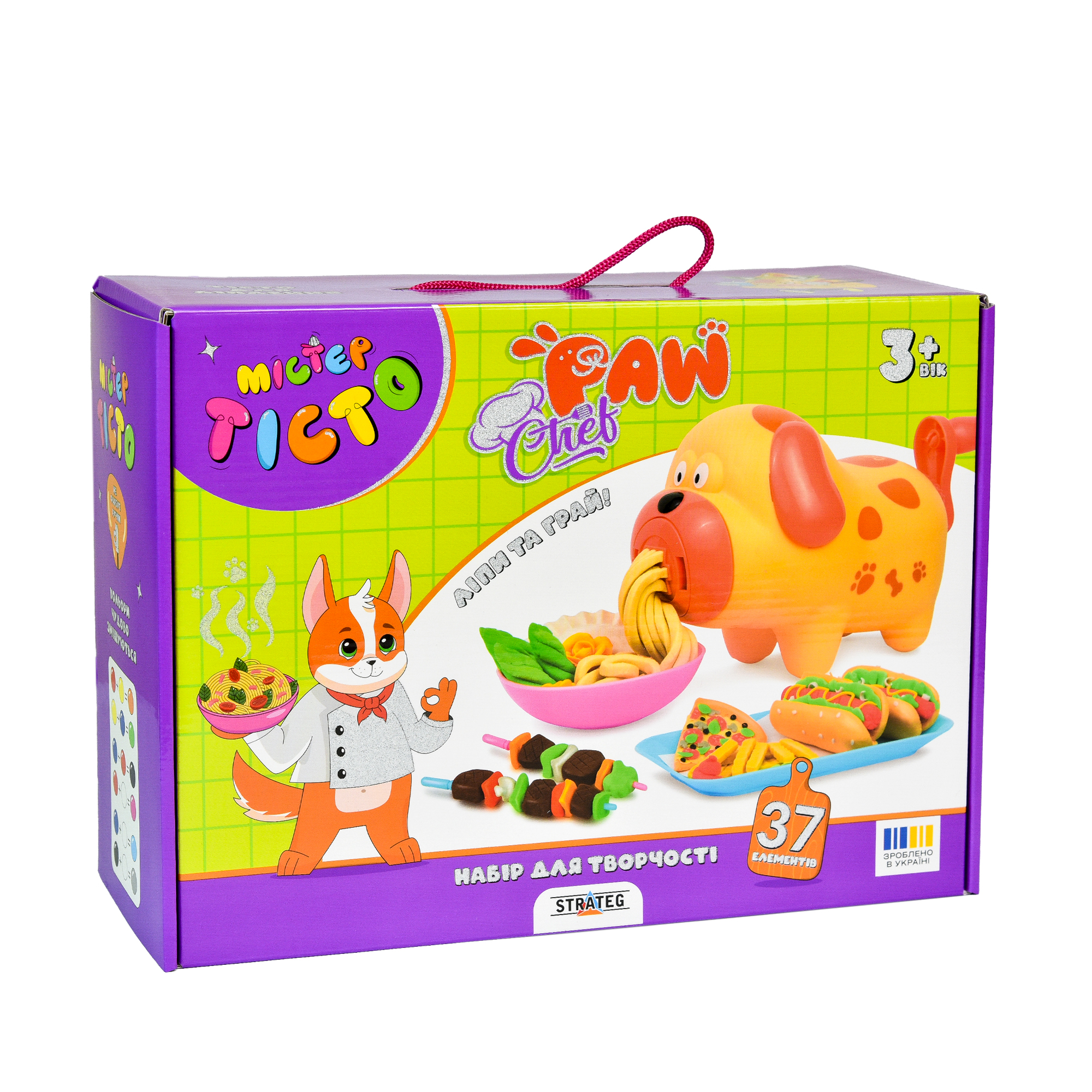 Mister dough Paw Chef Strateg craft set in Ukrainian (41036)