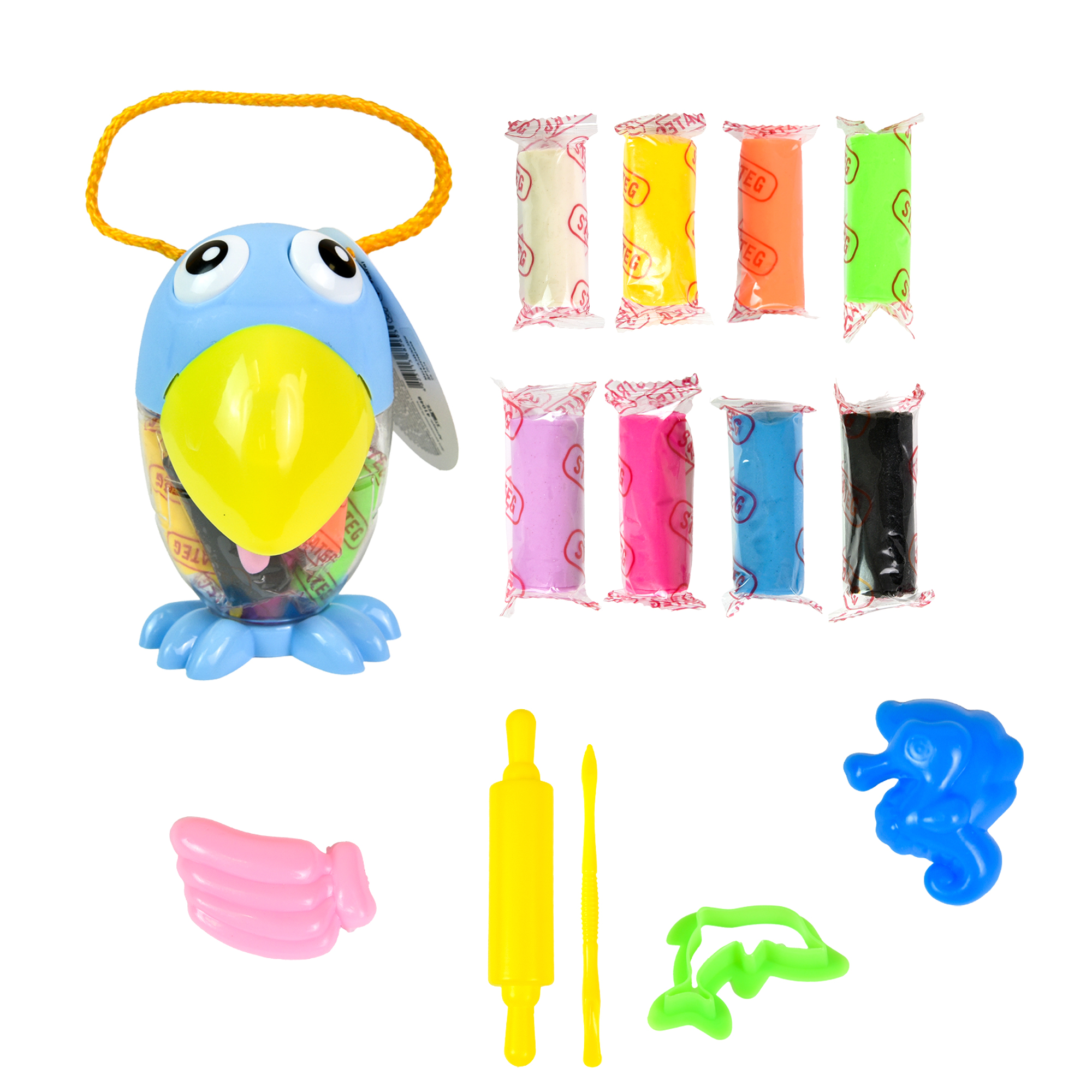 Creative kit Mr. Dough Toucan Strateg in Ukrainian (41048)