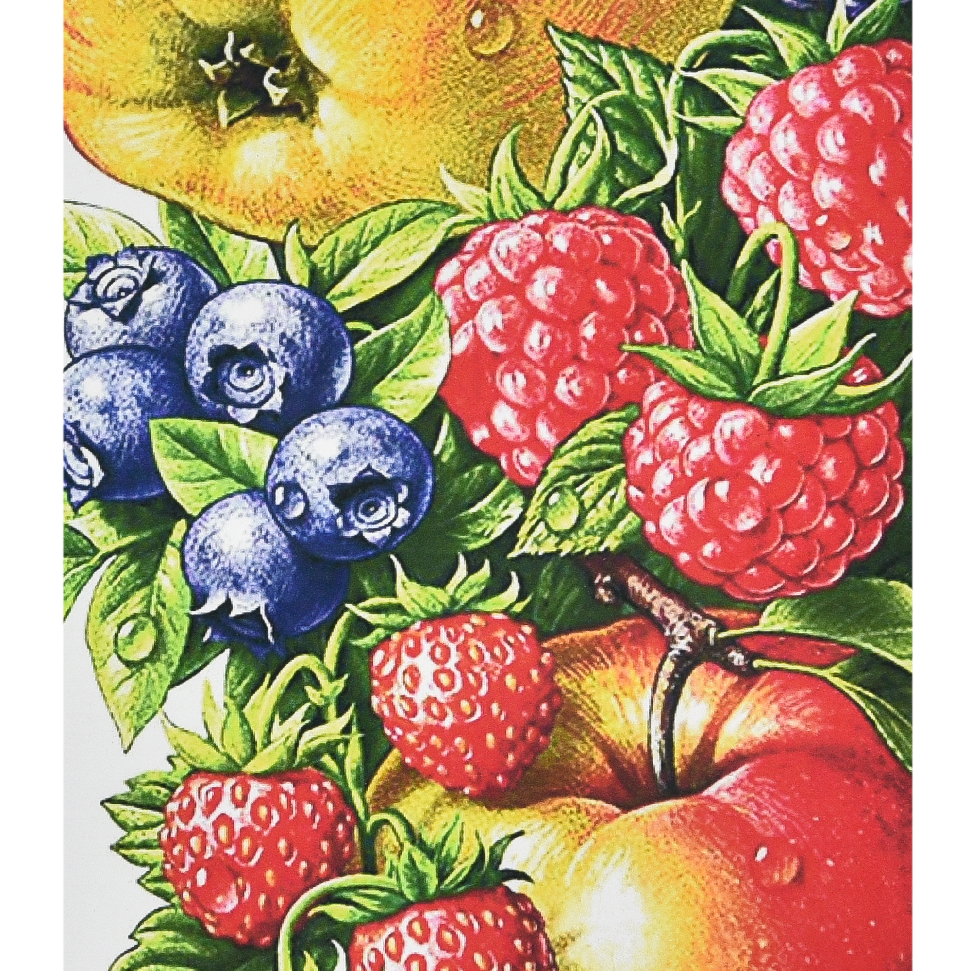 Diamantmosaik Strateg PREMIUM Saftige Beeren und Früchte Größe 30x40 cm (HEG86862)