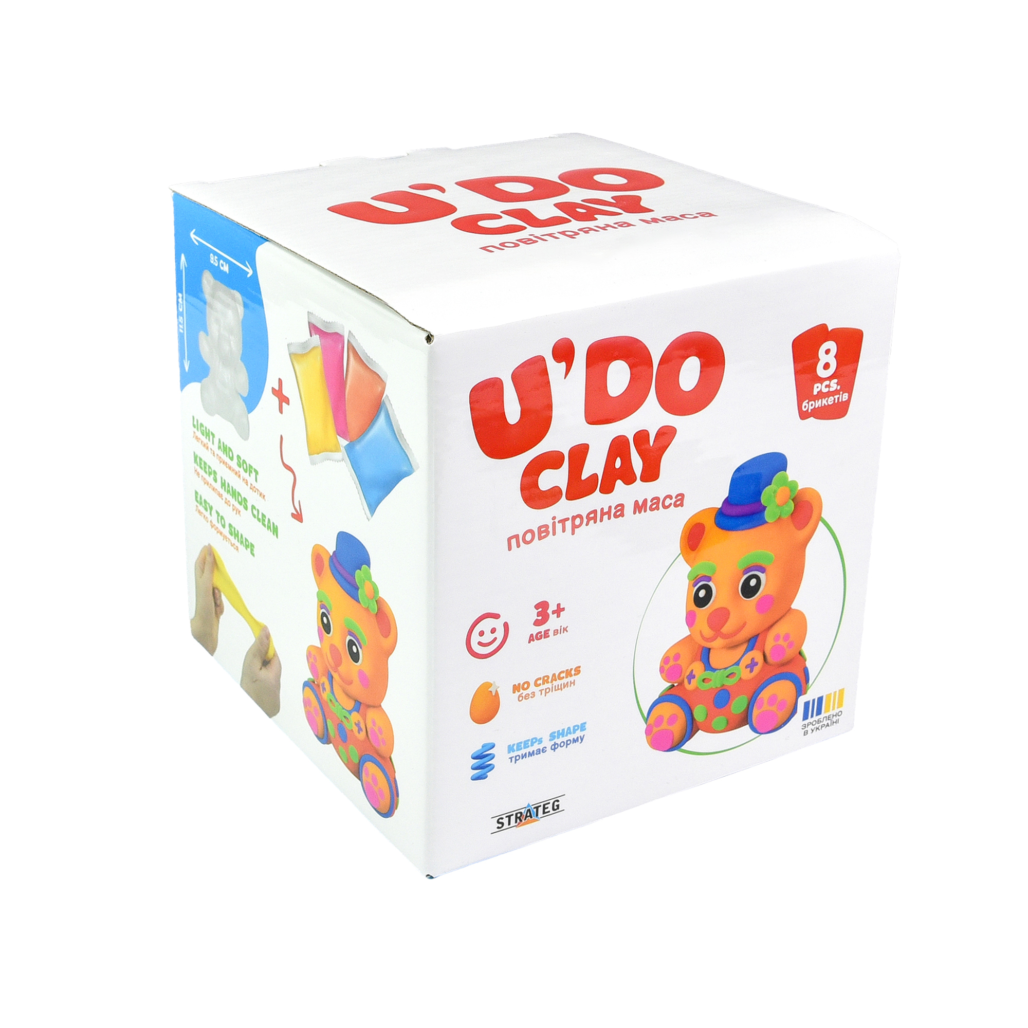 Strateg U'DO Clay Bear Craft Kit (30844)