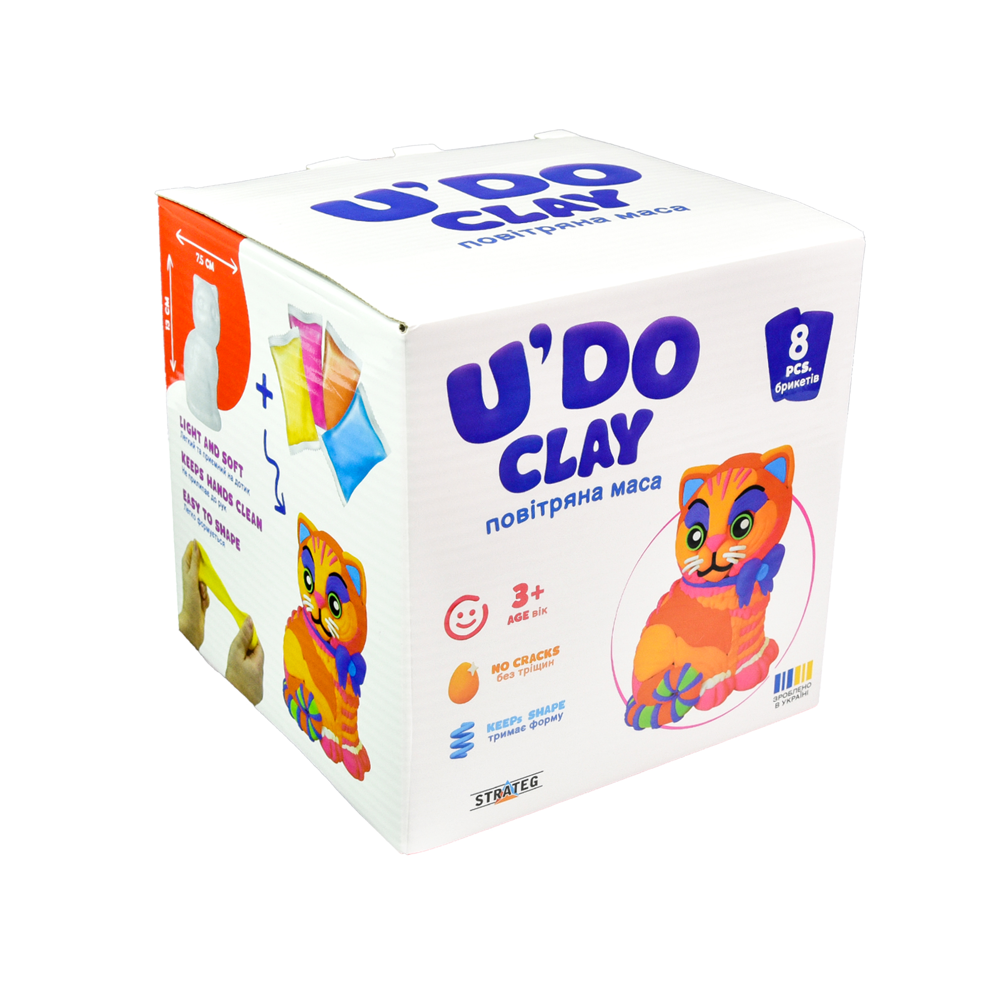 Strateg U'DO Clay Kit Cat Craft Kit (30747)