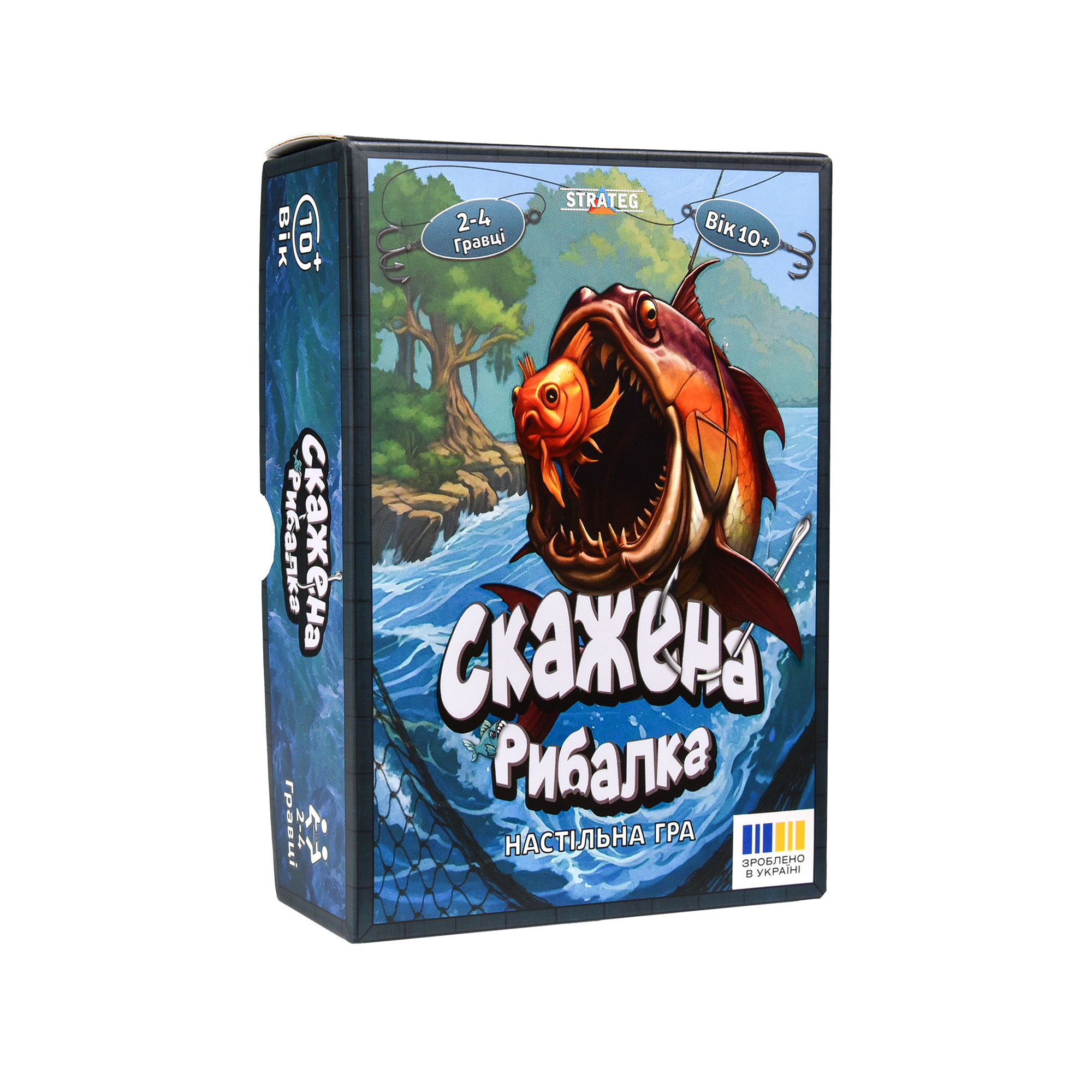 Brettspiel Strateg Crazy Fishing auf Ukrainisch (30845)