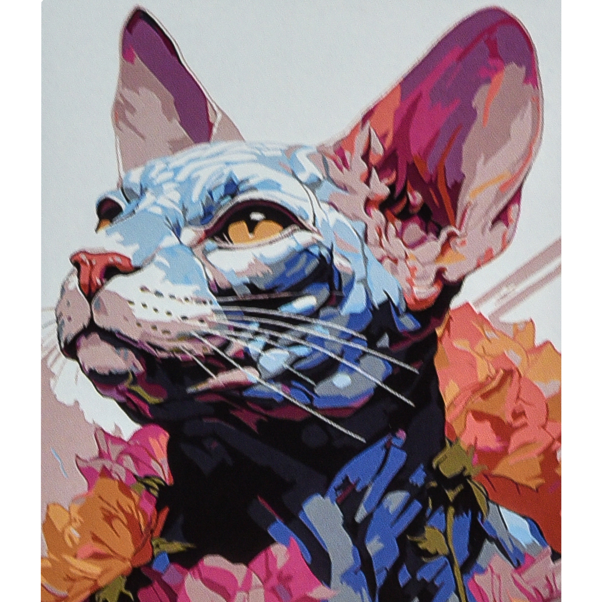Paint by numbers Strateg PREMIUM Sphinx 30x40 cm (SS1213)