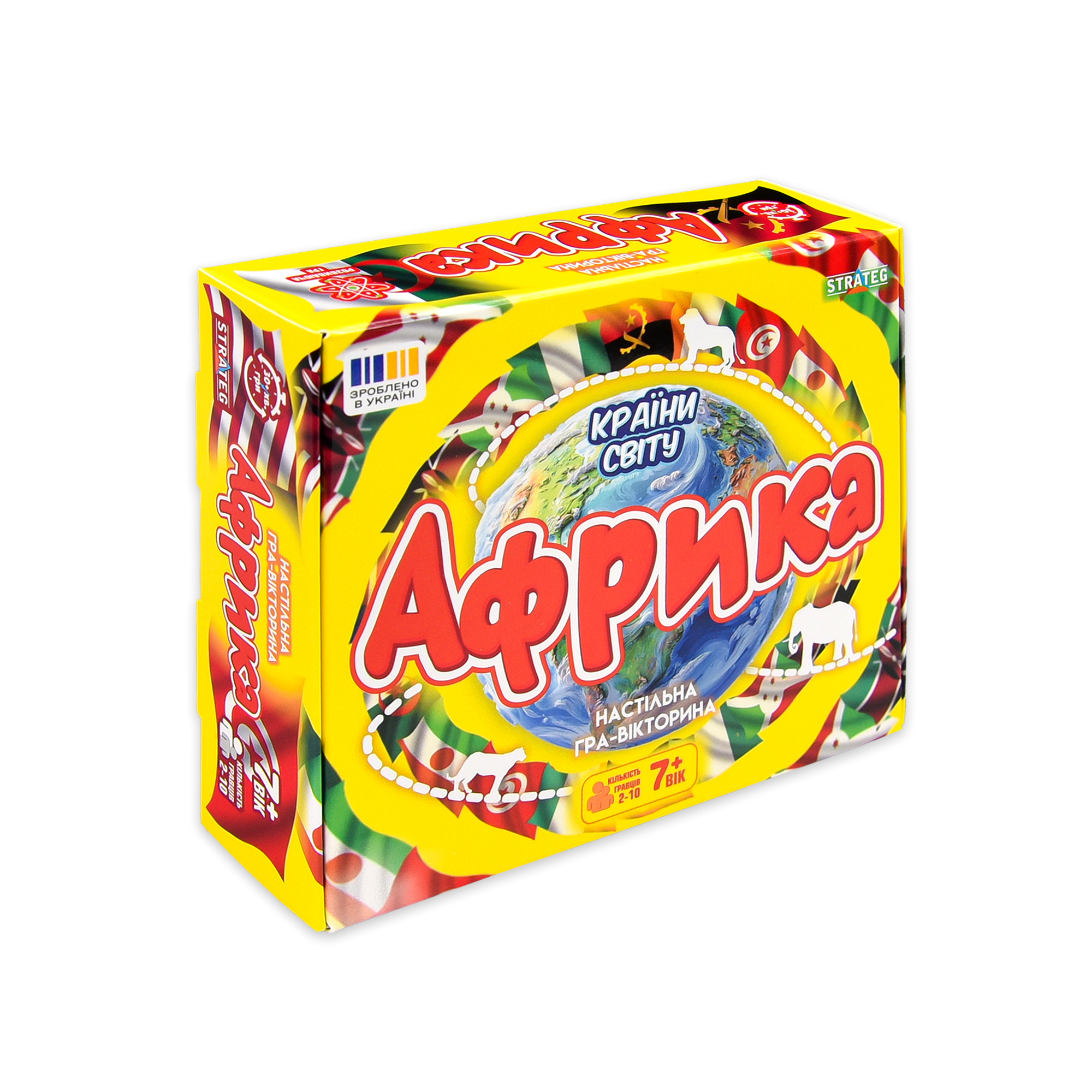 Настольная игра Стратег Страны мира Африка (31103)