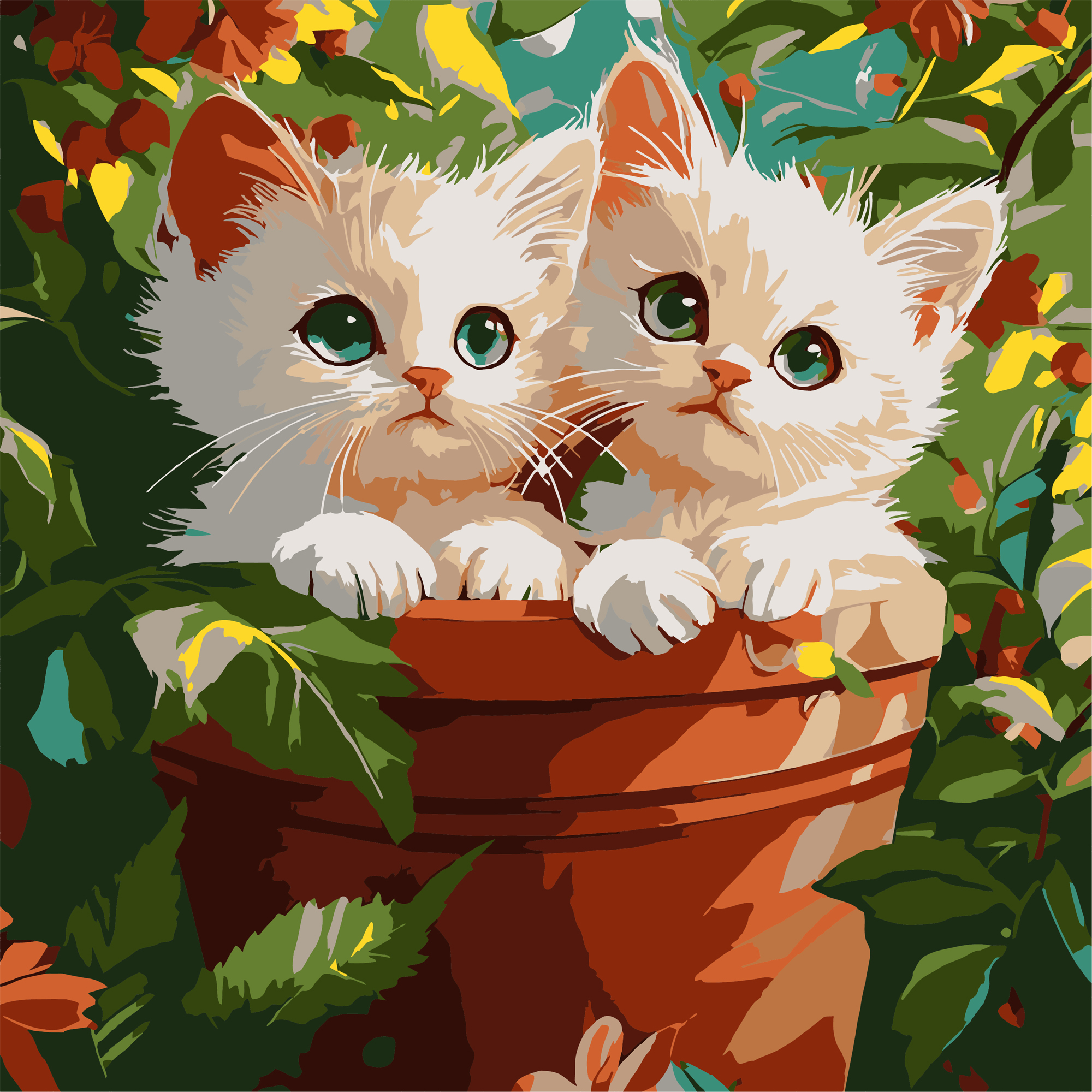 Объятия котиков 