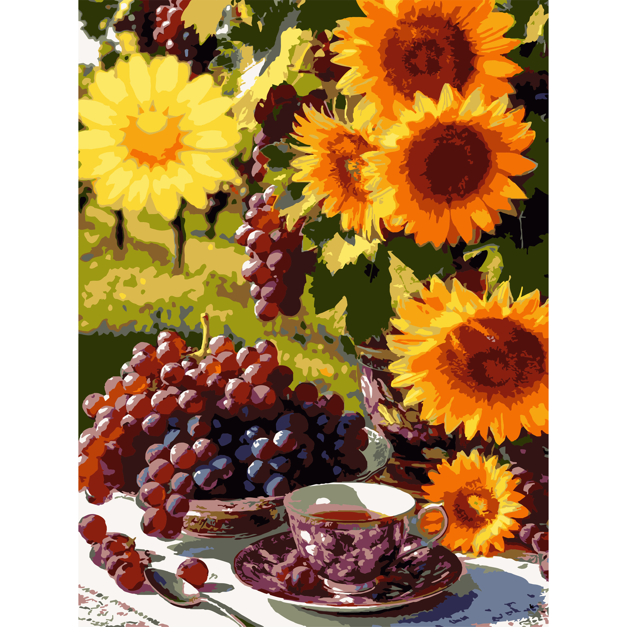 Подсолнечное лето 30Х40 (SS-1255)