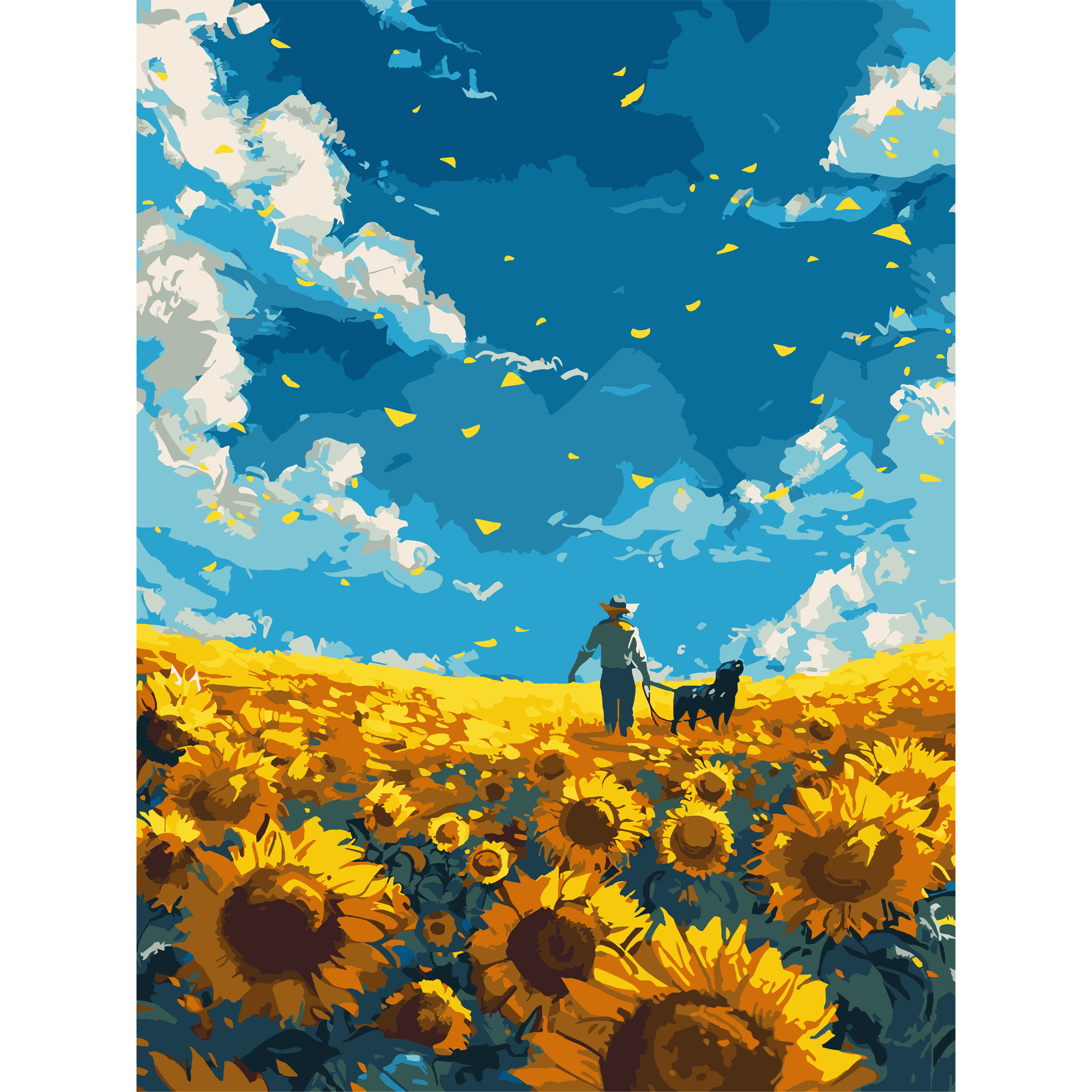 Соняшникове поле 30Х40 (SS-1270)