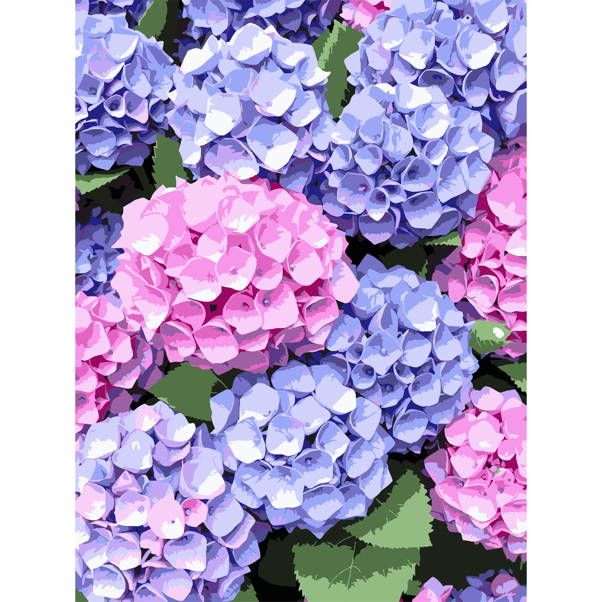 Hydrangea 30Х40 (SS-1284)