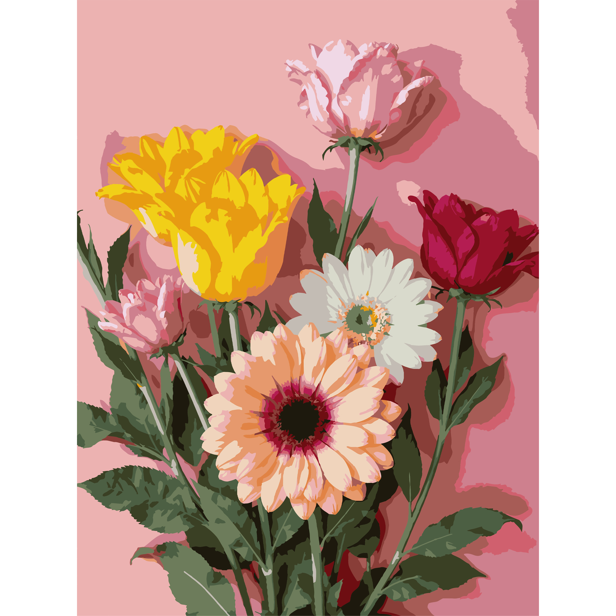 Flower mix 30Х40 (SS-1295)