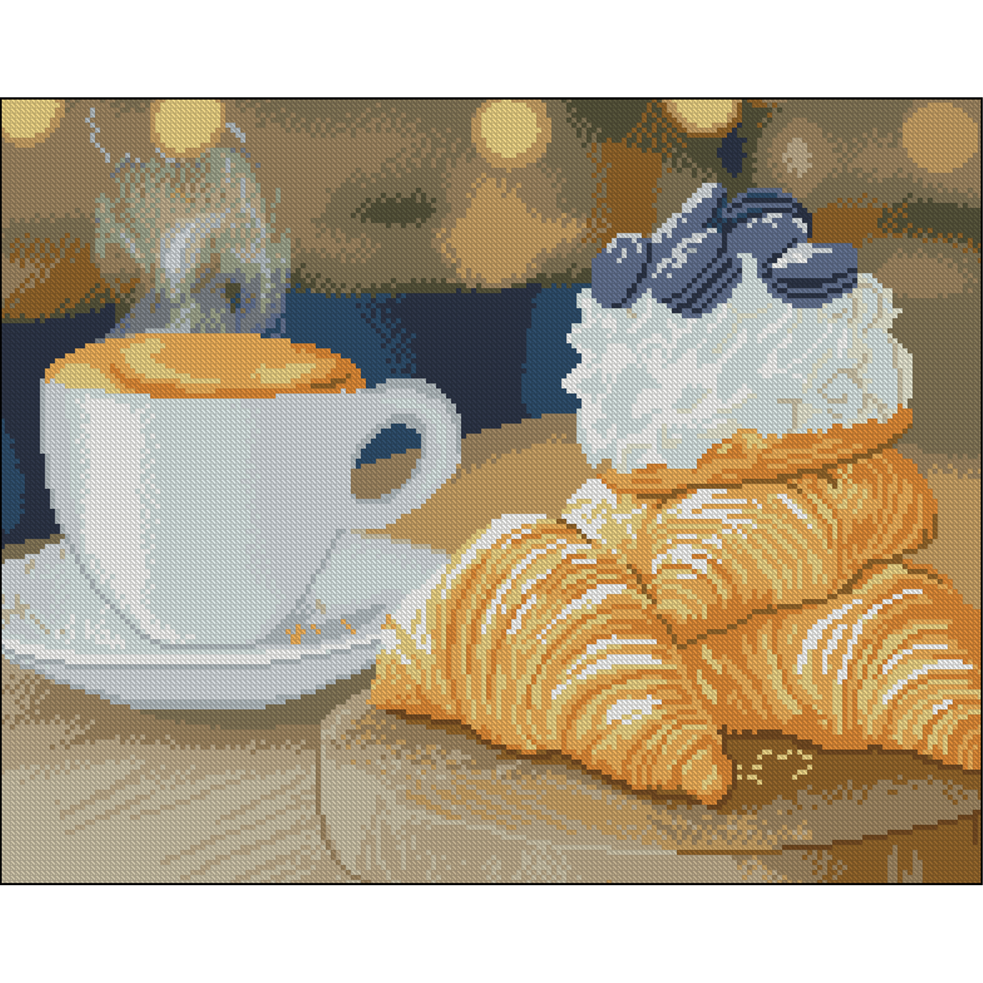 Diamond painting Strateg French delicacies 