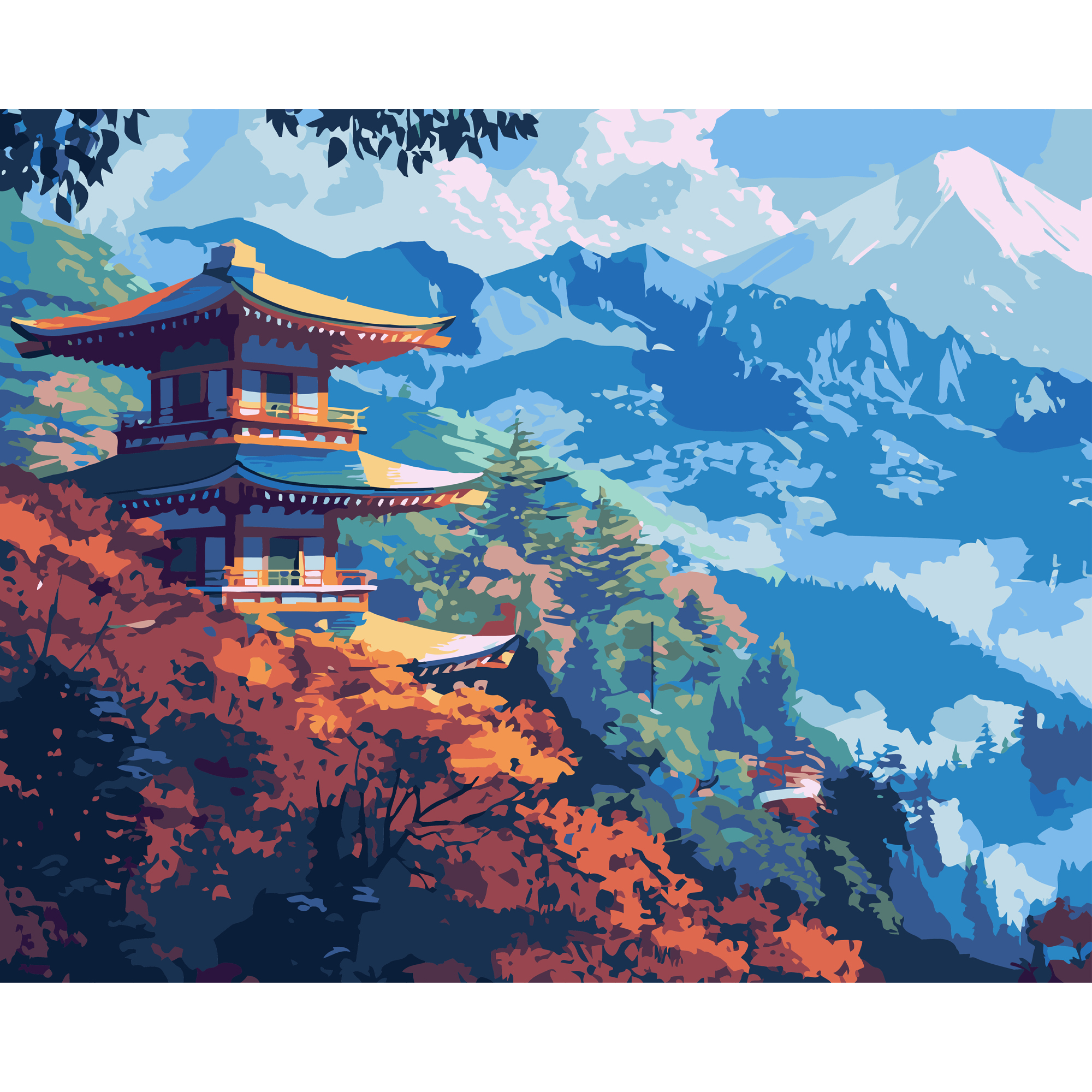 Японська мить 40Х50 (VG020)