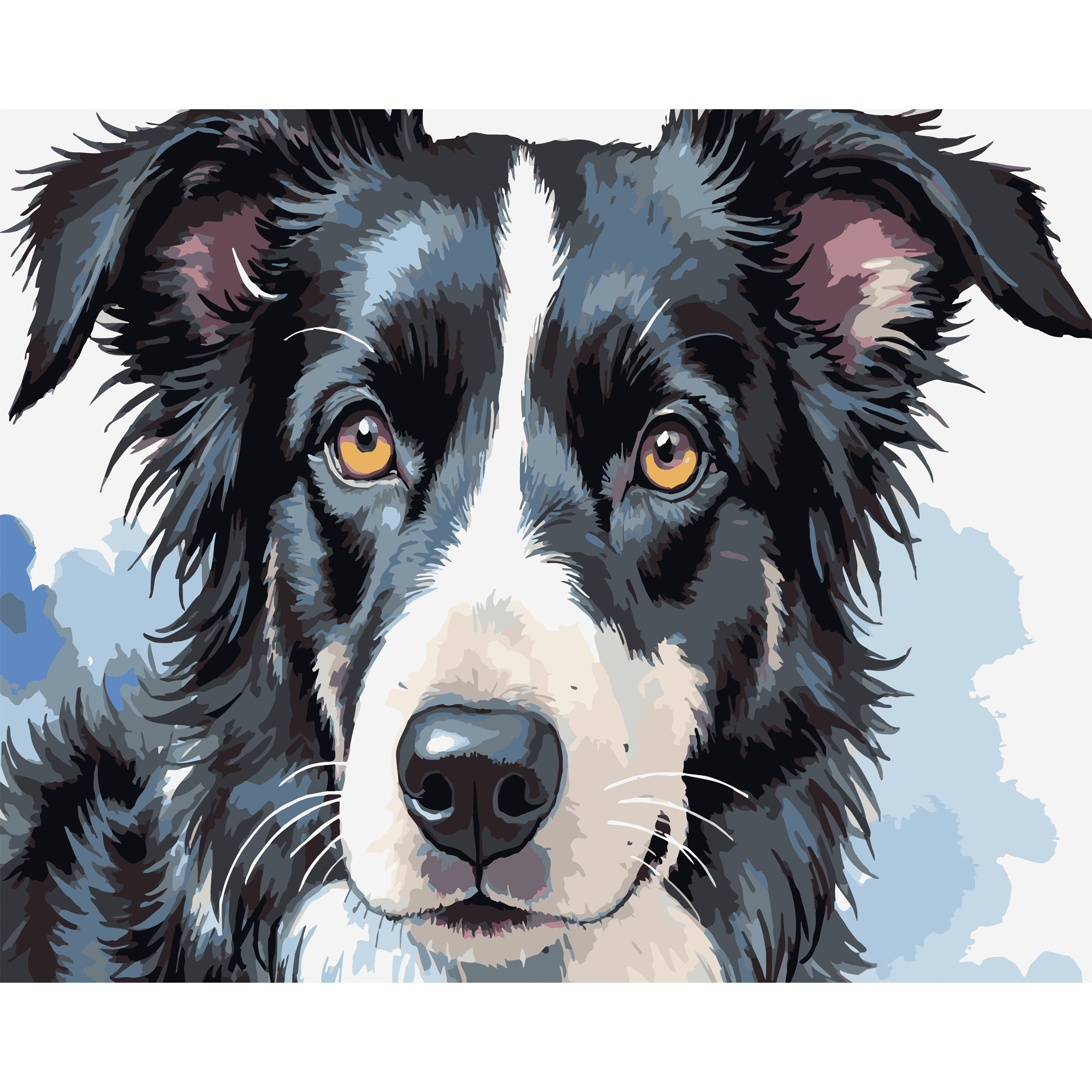 Собачий портрет 40Х50 (VG038)