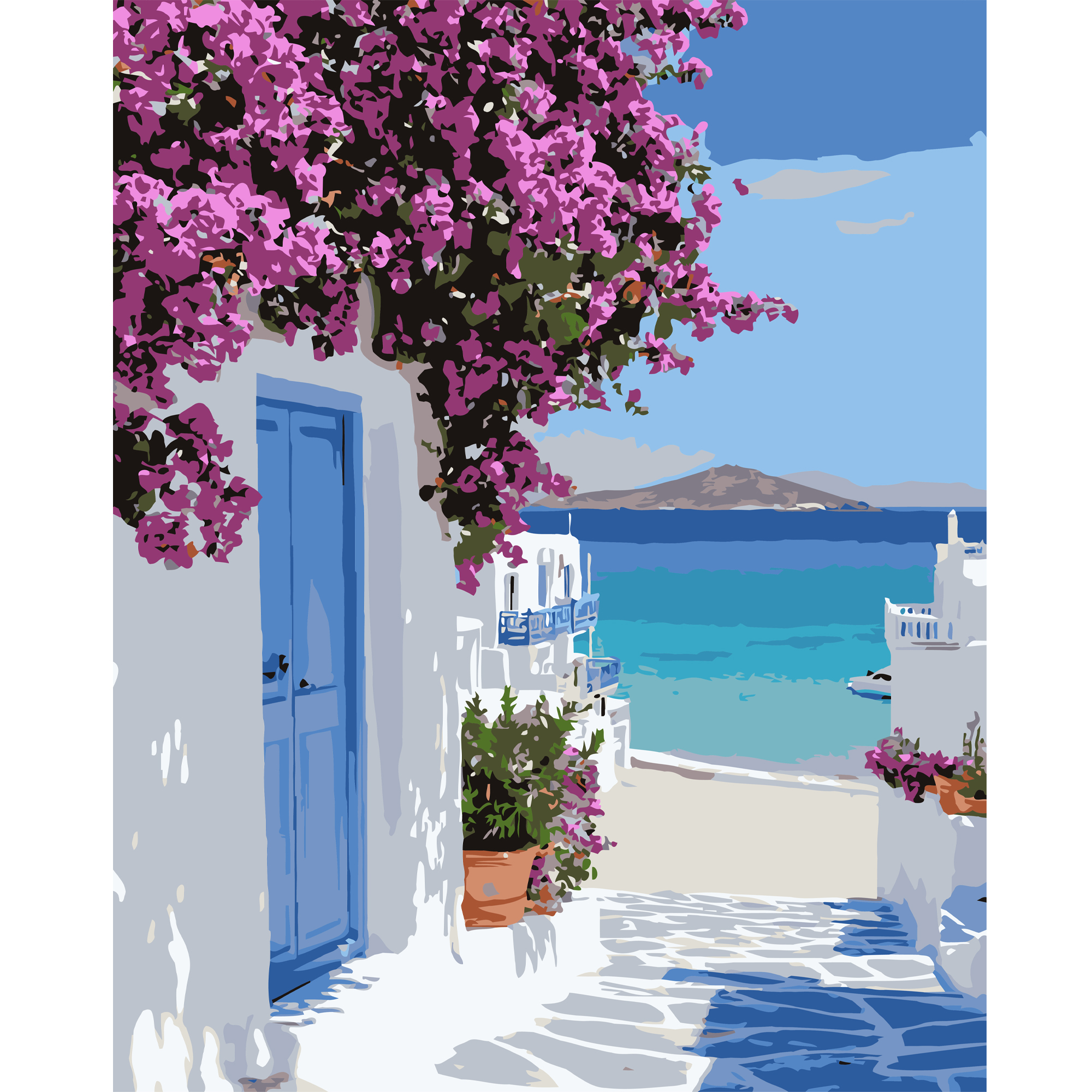 Greek morning 40X50 (VG044)