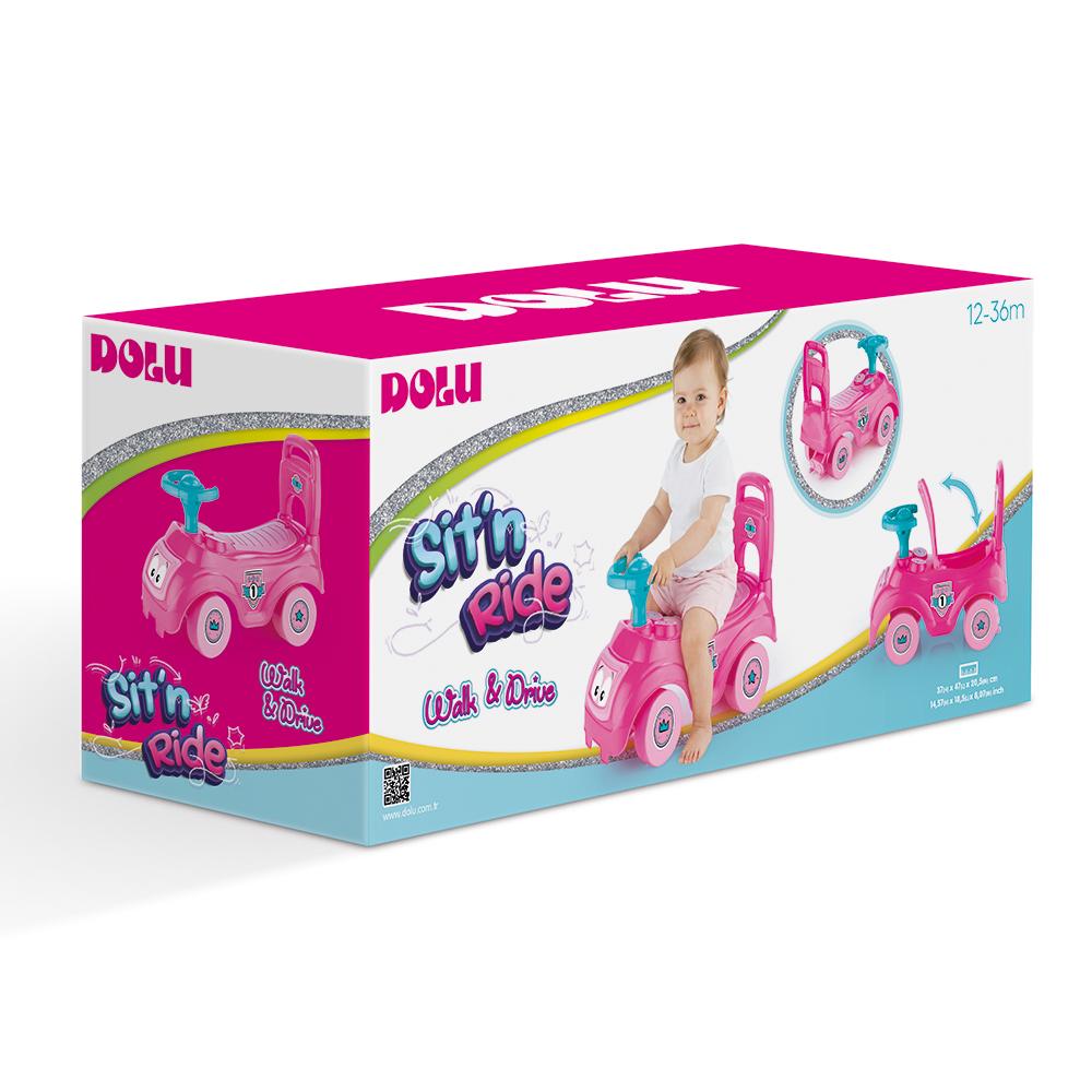 Children's pink stroller TM Dolu 2522D