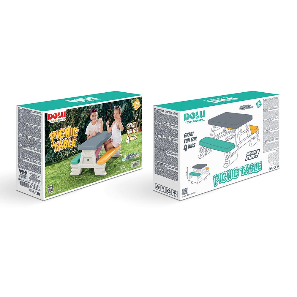 Children's picnic table TM Dolu 2618D
