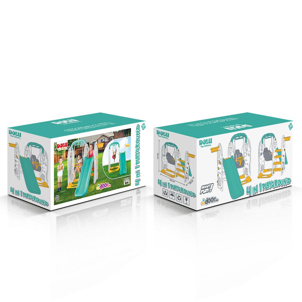 Children's playground 4in1 TM Dolu 2623D