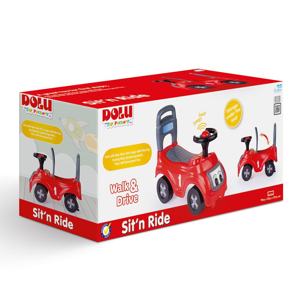 Children's red tolokar TM Dolu 8020D