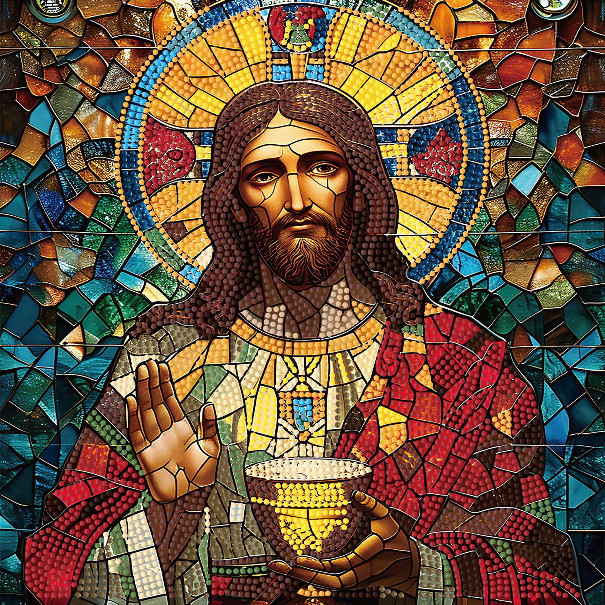 Diamond Painting Strateg Heilige Kommunion 