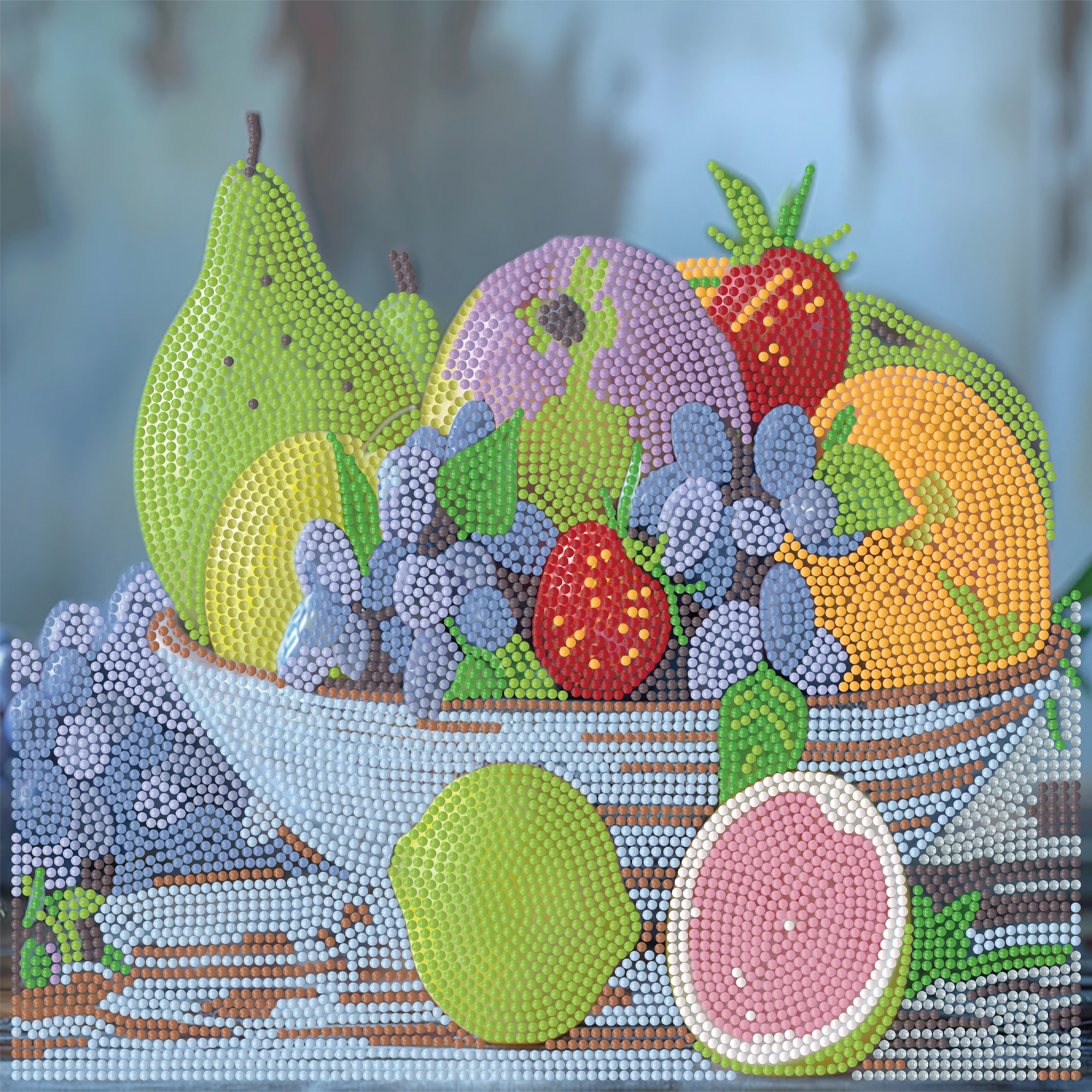 Diamond painting Strateg Fruit still life 