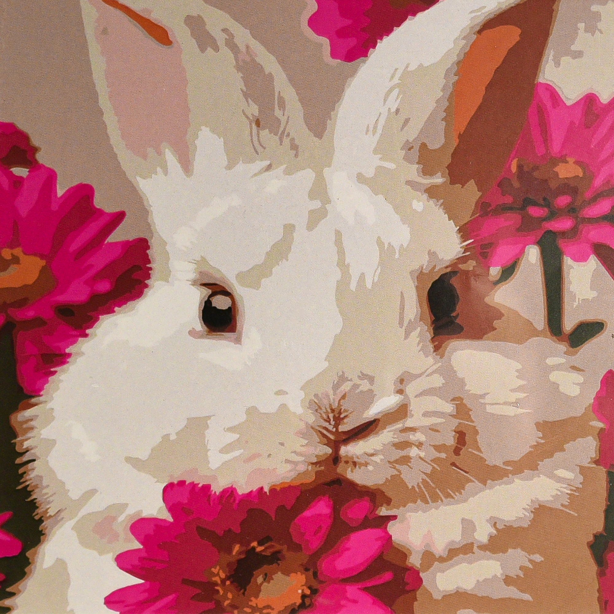 Кролик жує квіти (ES-0918)