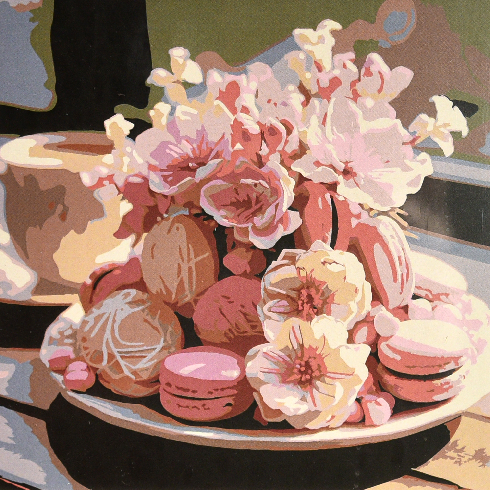 Макаруни та квіти (ES-0934)