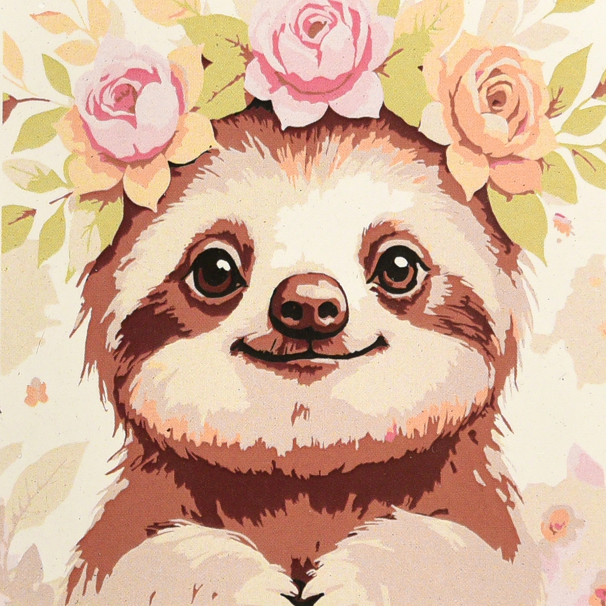 Лінивець у квітах (HH8071)